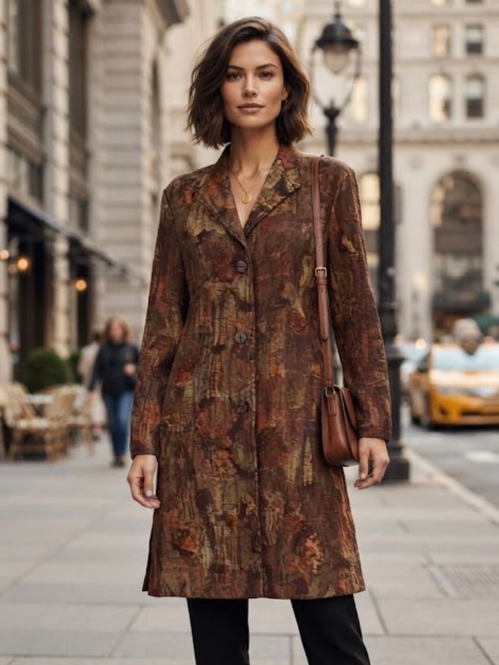 Vintage Coldwater Creek tapestry coat